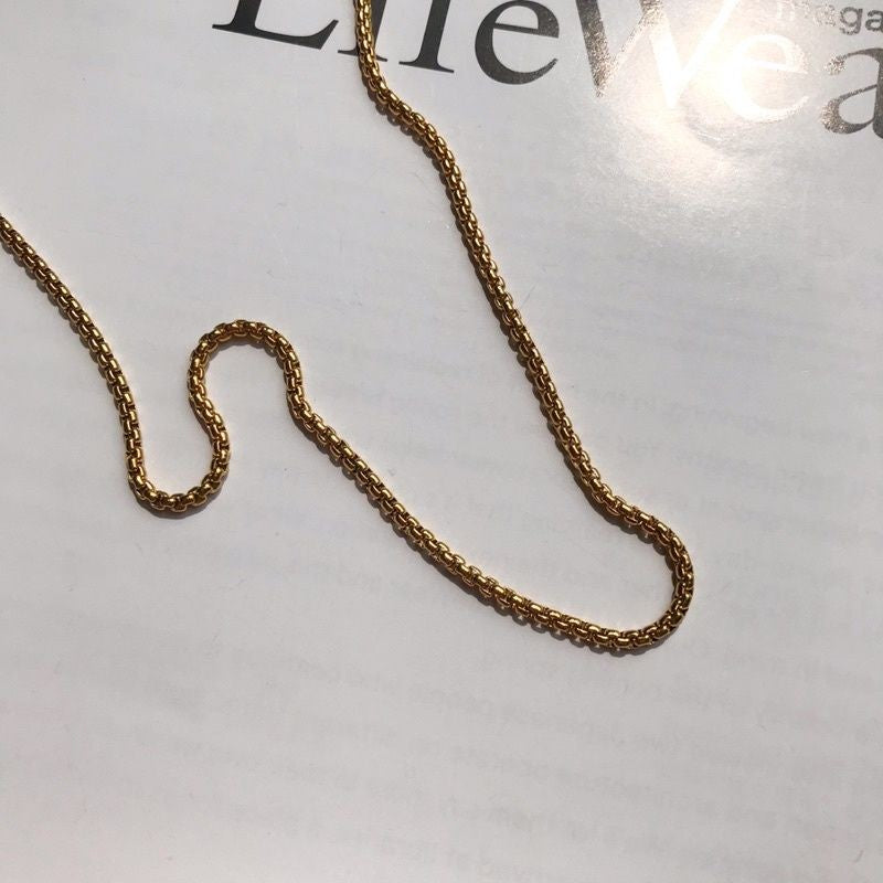 DIY Chain: Stainless steel Boxchain