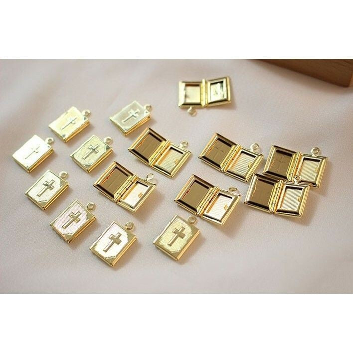 Love Locket Pendant 1Pc - 18K Gold Plated