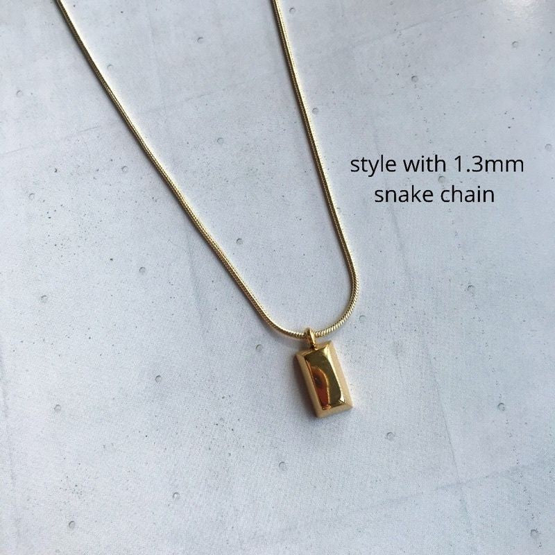 DIY Chain: Stainless steel Snake Chain 50cm