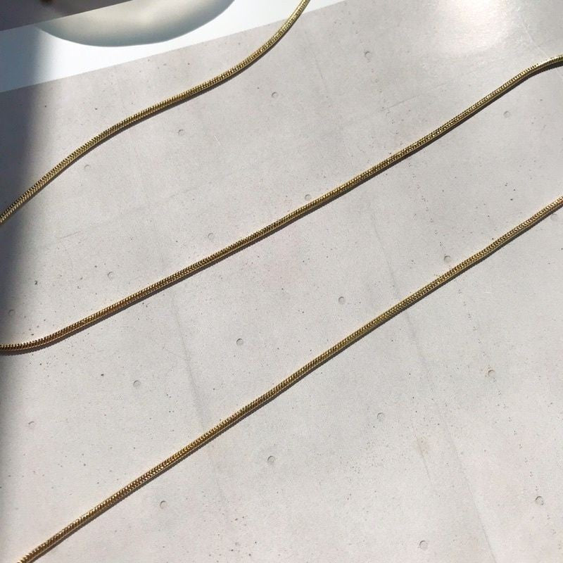 DIY Chain: Stainless steel Snake Chain 50cm