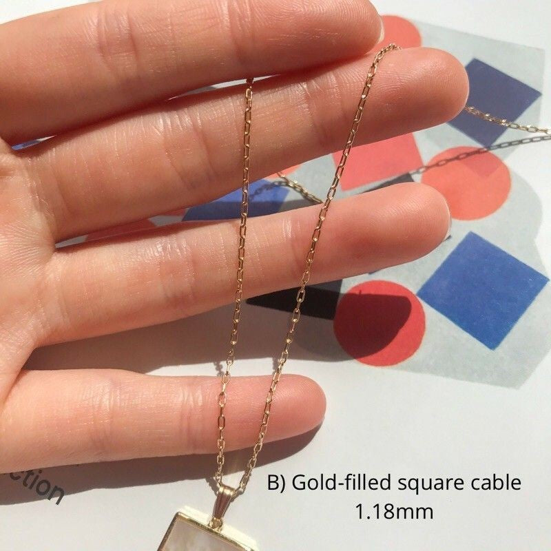 14k Gold-filled Chain/ US Imported/ Suasa Original GFK chain 50cm