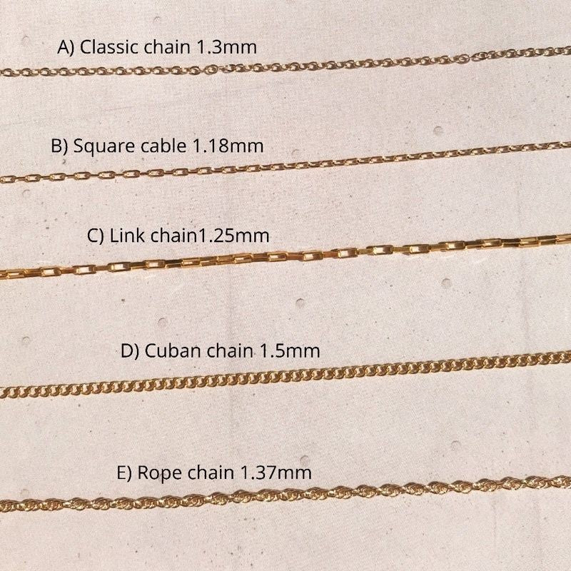14k Gold-filled Chain/ US Imported/ Suasa Original GFK chain 50cm