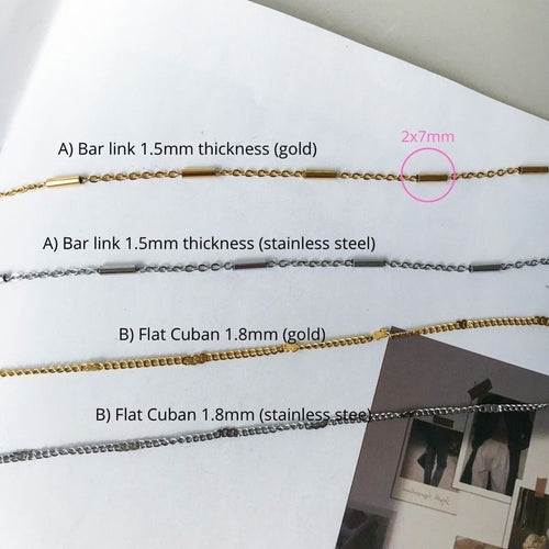 DIY Chain: Link Bar Cuban chain