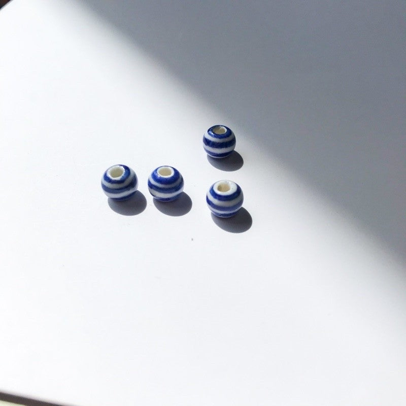 Porcelain beads 1 pc/ DIY jewellery beads