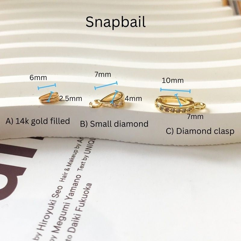 Snap Bail - Imported Gold Filled 14k GFK