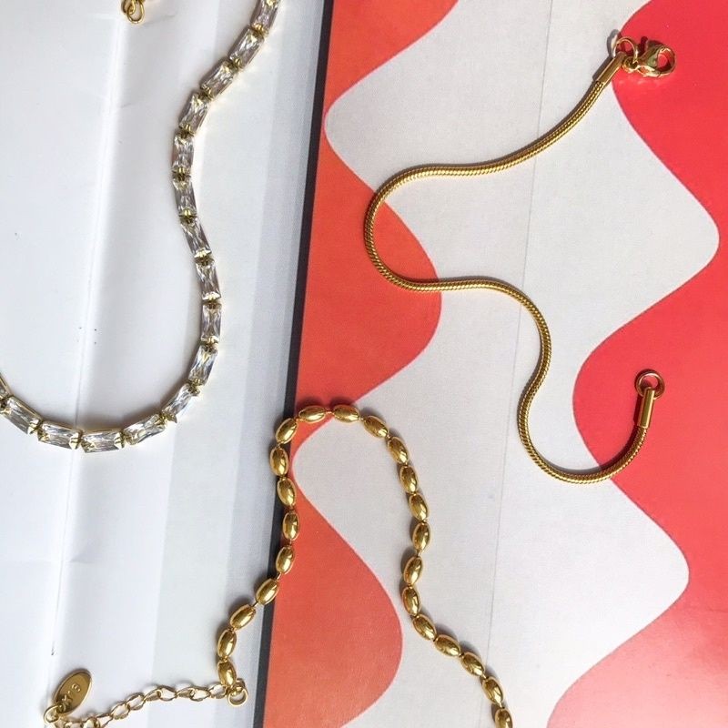 Bracelet - Snake/ tennis/ sparkle zirconia