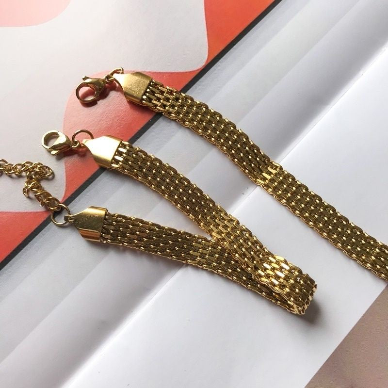 Bracelet - Snake/ tennis/ sparkle zirconia