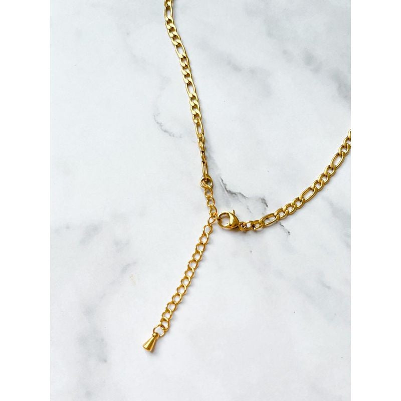Extender & Lobster Clasp 3 sets / Gold Extension Stainless steel