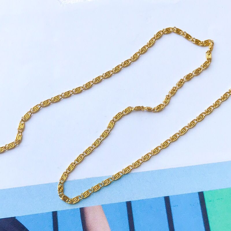 DIY chain: Stainless Steel Rice Beads/Rope/ Mariner Chain 1meter