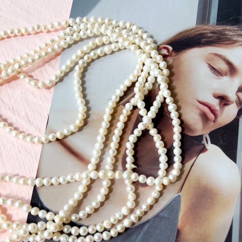 [Strand] Fresh Water Pearl Mini Rounded Baby Pearl