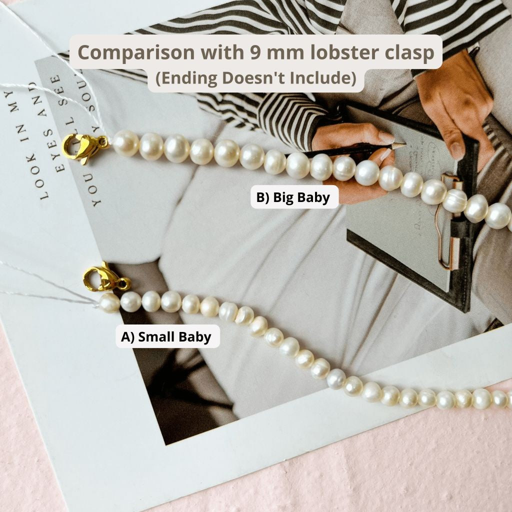 [Strand] Fresh Water Pearl Mini Rounded Baby Pearl