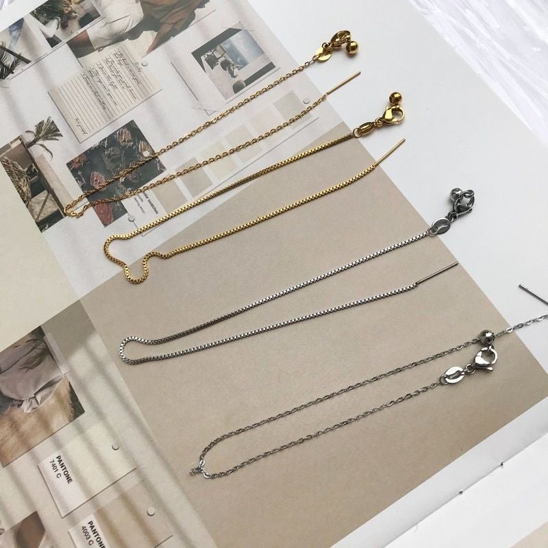 Stainless steel Flexible bracelet - Boxchain & Cable chain