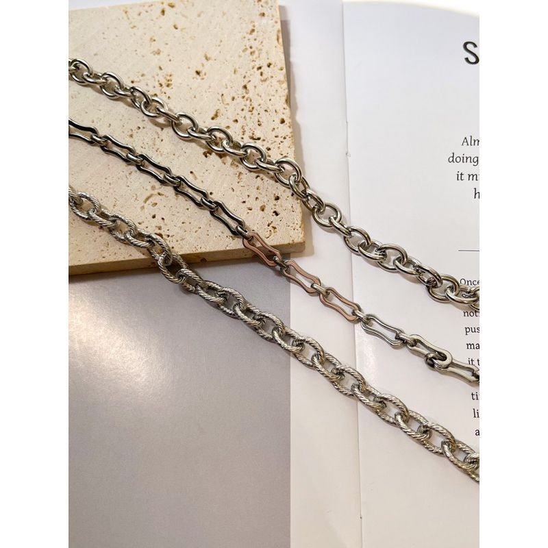 [ DIY Chain] Thick Oval chain Stainless steel 50cm