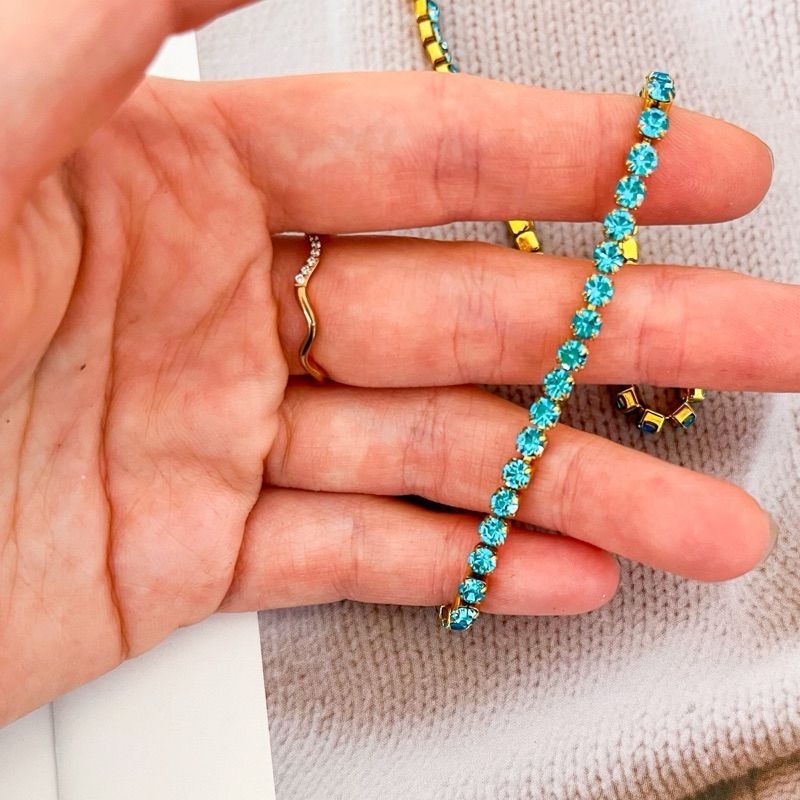 [DIY CHAIN] Stainless steel tennis chain for diy 50cm