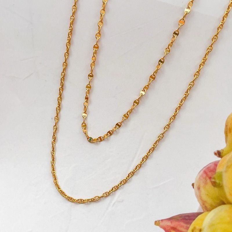 [DIY Chain] Mariner stainless steel curb chain 1 meter for diy jewellery