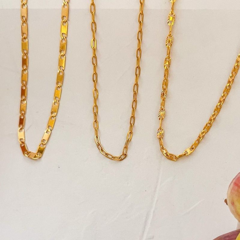 [DIY Chain] Mariner stainless steel curb chain 1 meter for diy jewellery