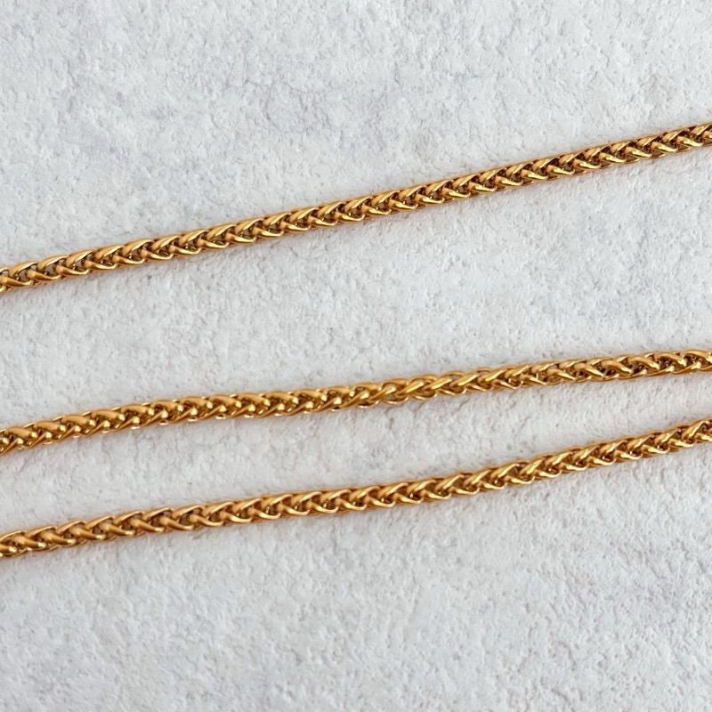 Stainless steel Rope braided chain for DIY jewellery/ necklace chain bracelet diy rantai