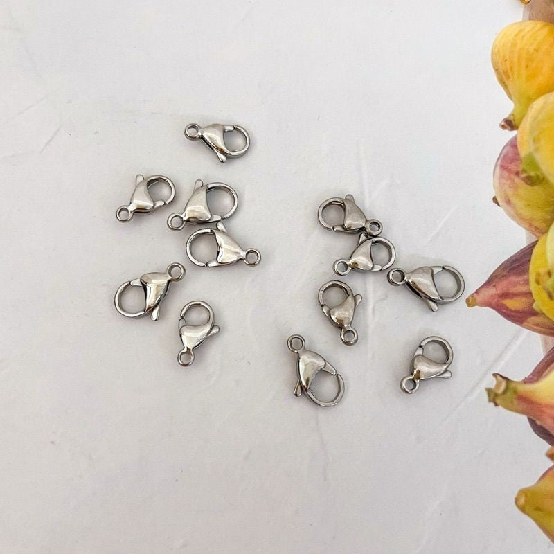 Stainless steel lobster clasp ending Gold Stainless steel rosegold