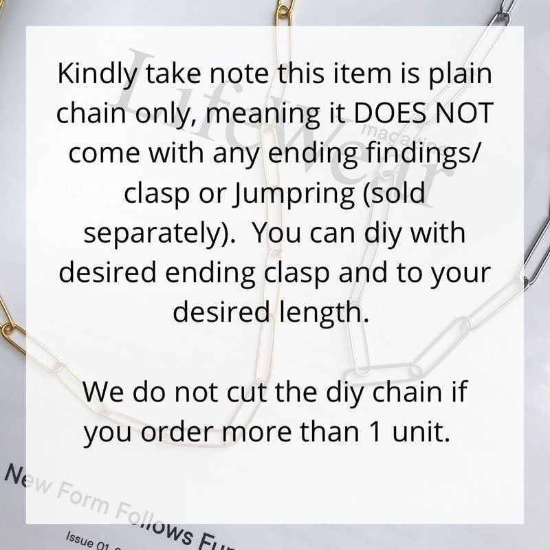 [DIY Chain] Satellite chain beads sphere cable / 18k Gold Stainless Steel