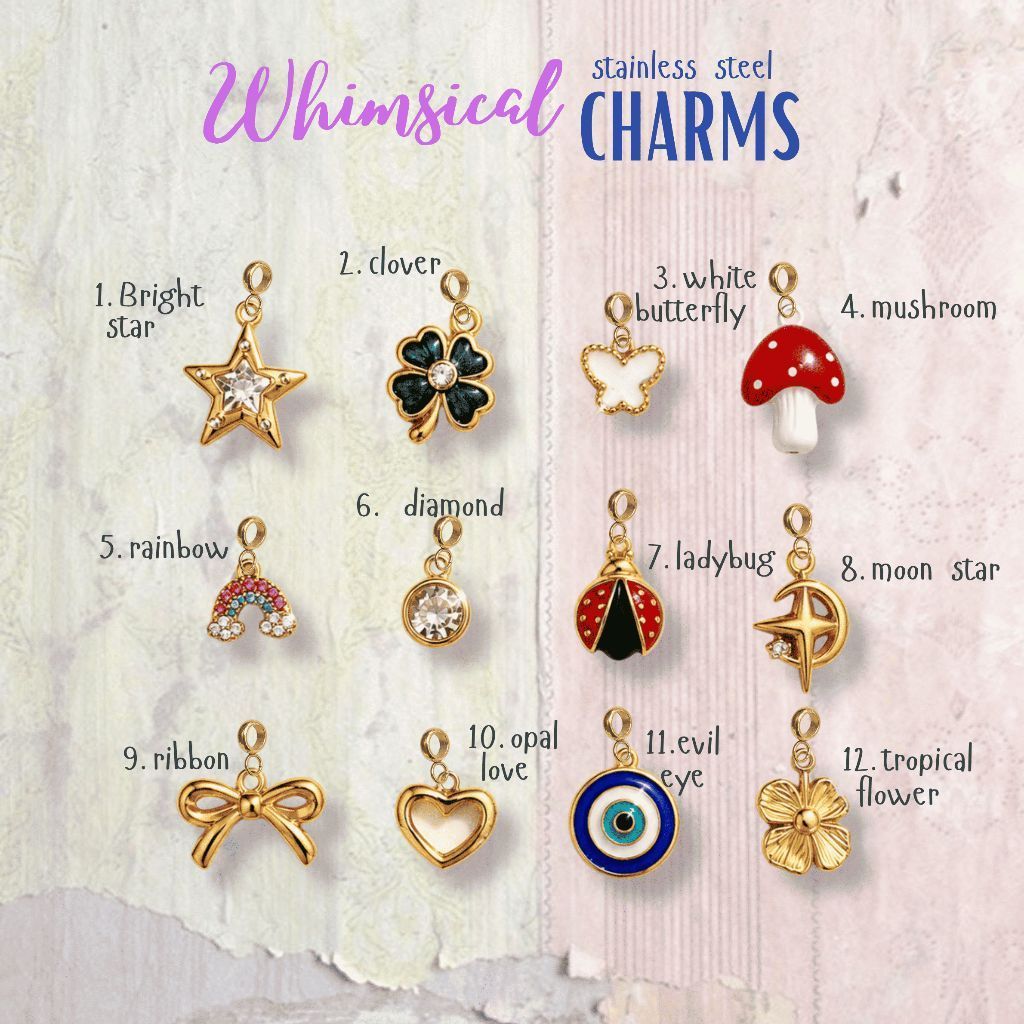 Stainless steel pndora charms with hoop 30 designs/ stopper love pendants butterfly pretzel ribbon