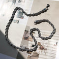 [Necklace] Stainless steel Rope chain necklace/ tarnish resistant stainless steel necklace