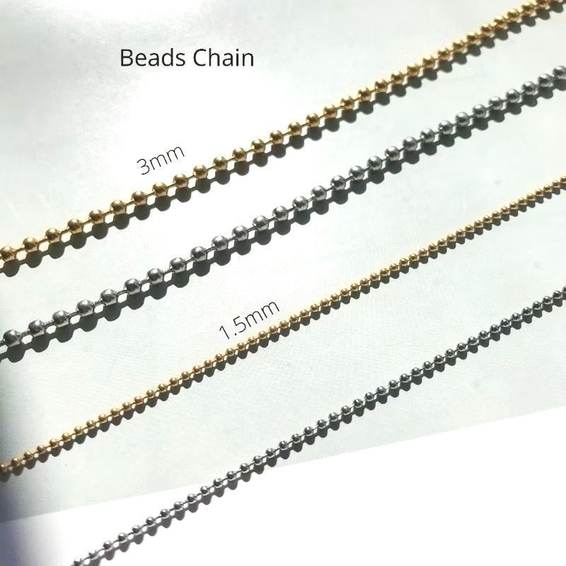 DIY Chain: Stainless steel Beads Chain